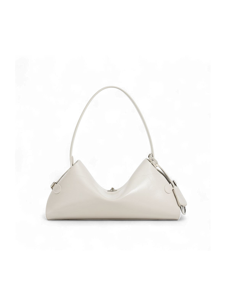 Ravello Curved Shoulder Bag (Genuine Leather)