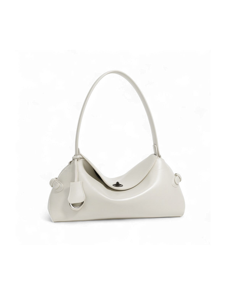 Ravello Curved Shoulder Bag (Genuine Leather)