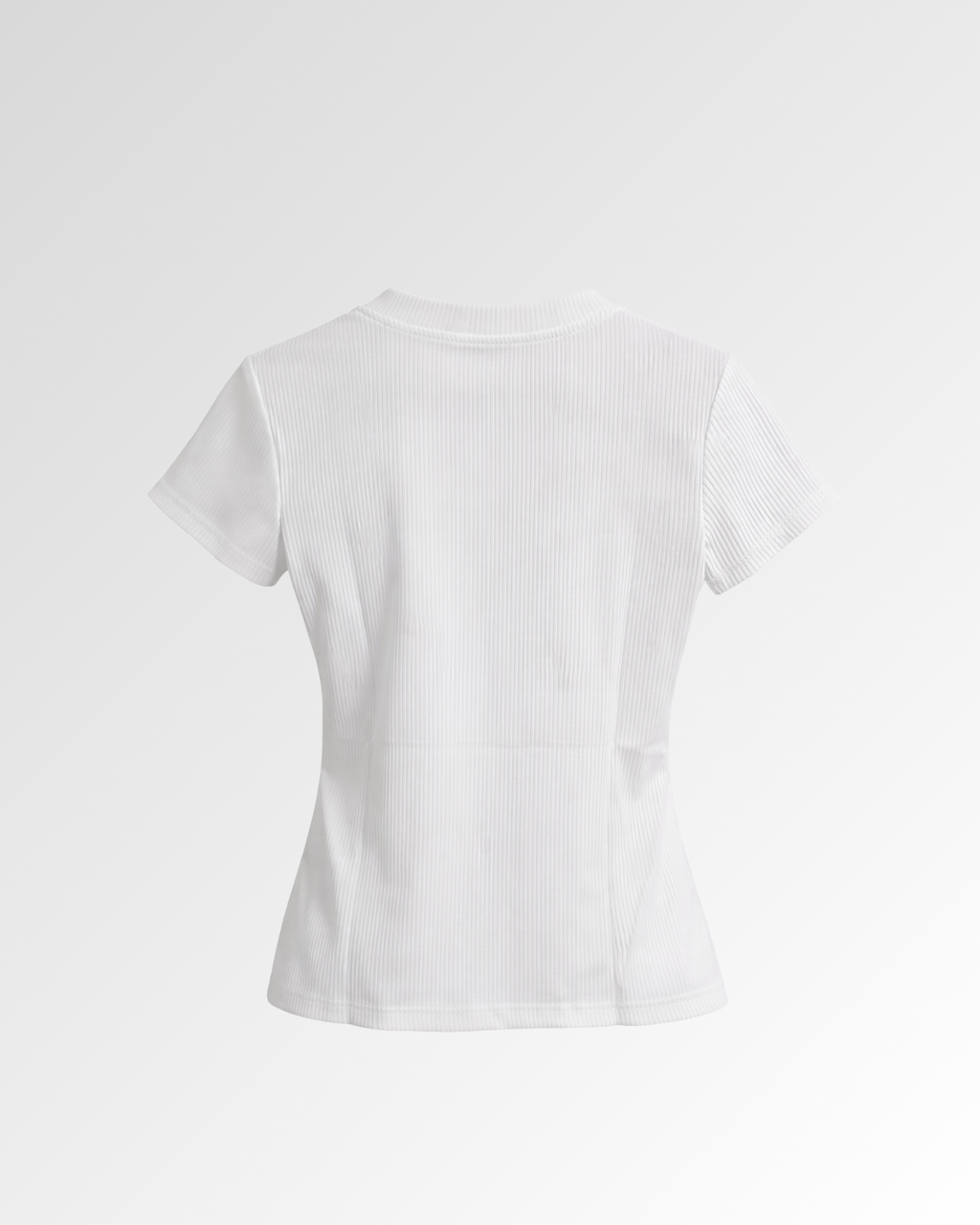 Ribbed Knit Tee