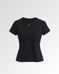 Ribbed Knit Tee