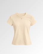 Ribbed Knit Tee