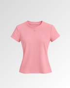 Ribbed Knit Tee