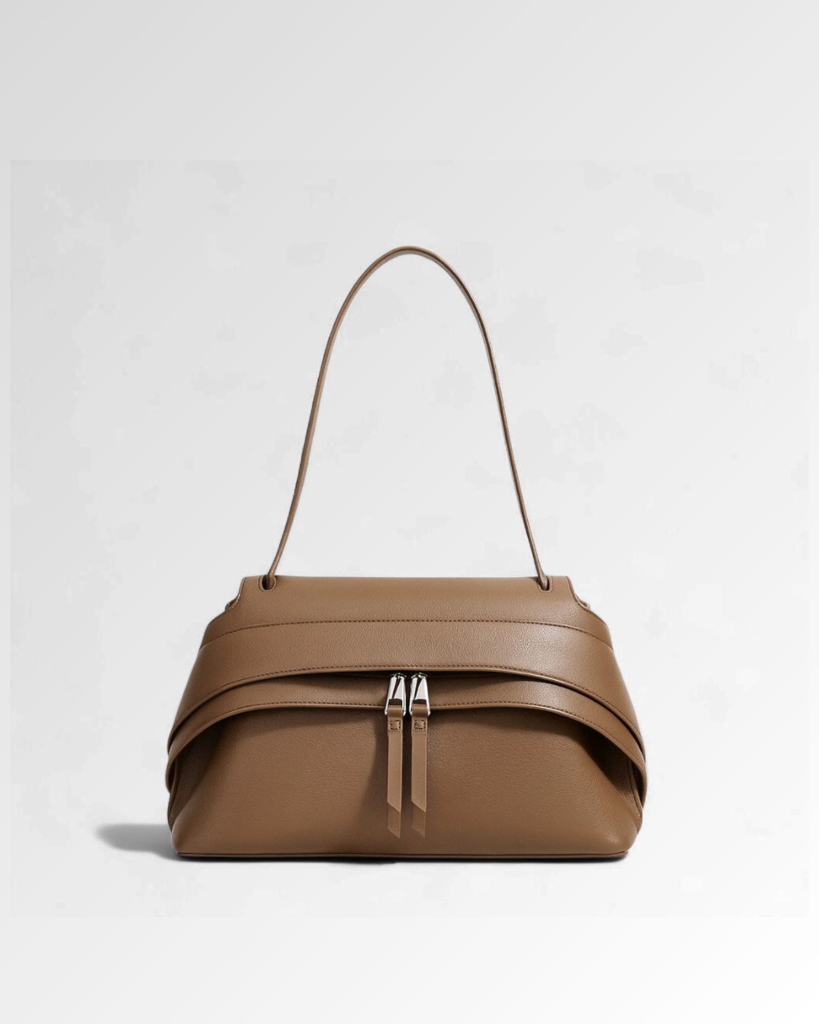 Foldover Bag in Top Grain Cowhide