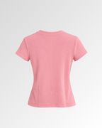 Ribbed Knit Tee