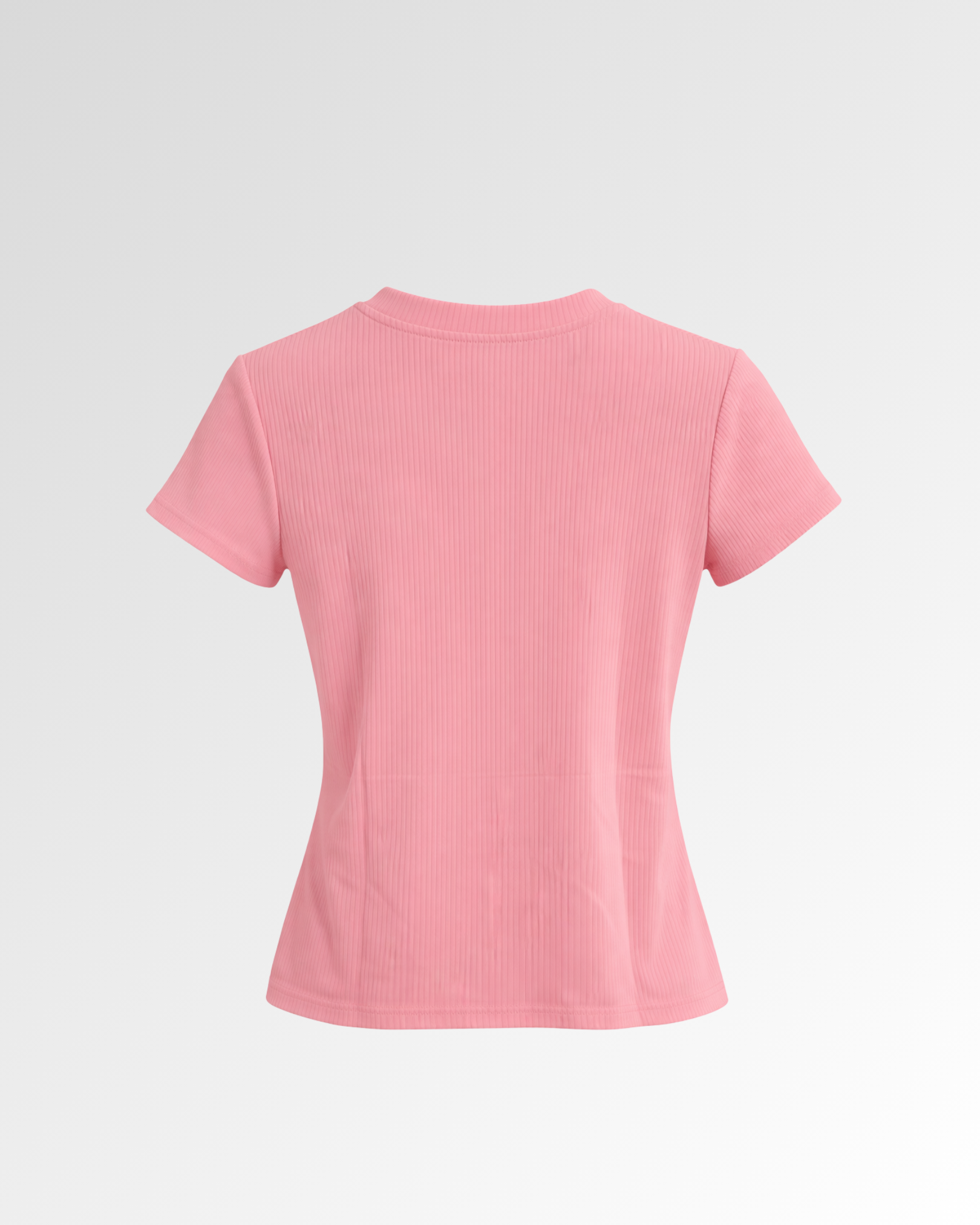 Ribbed Knit Tee