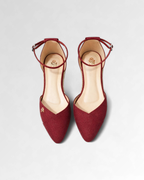 High-Strap Demi Flat
