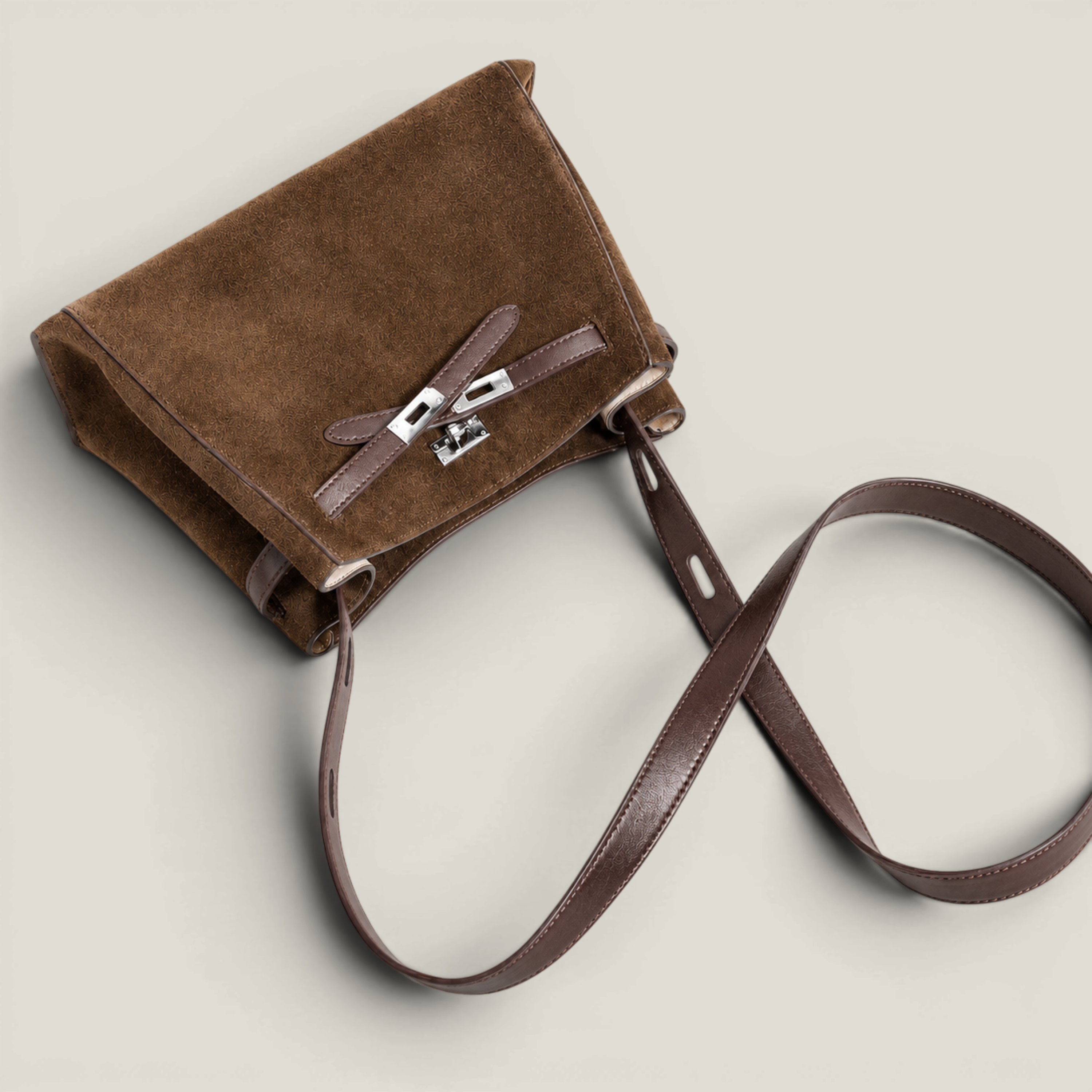 Le Mini Suede Bag