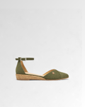 High-Strap Demi Flat