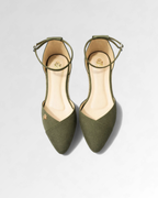 High-Strap Demi Flat