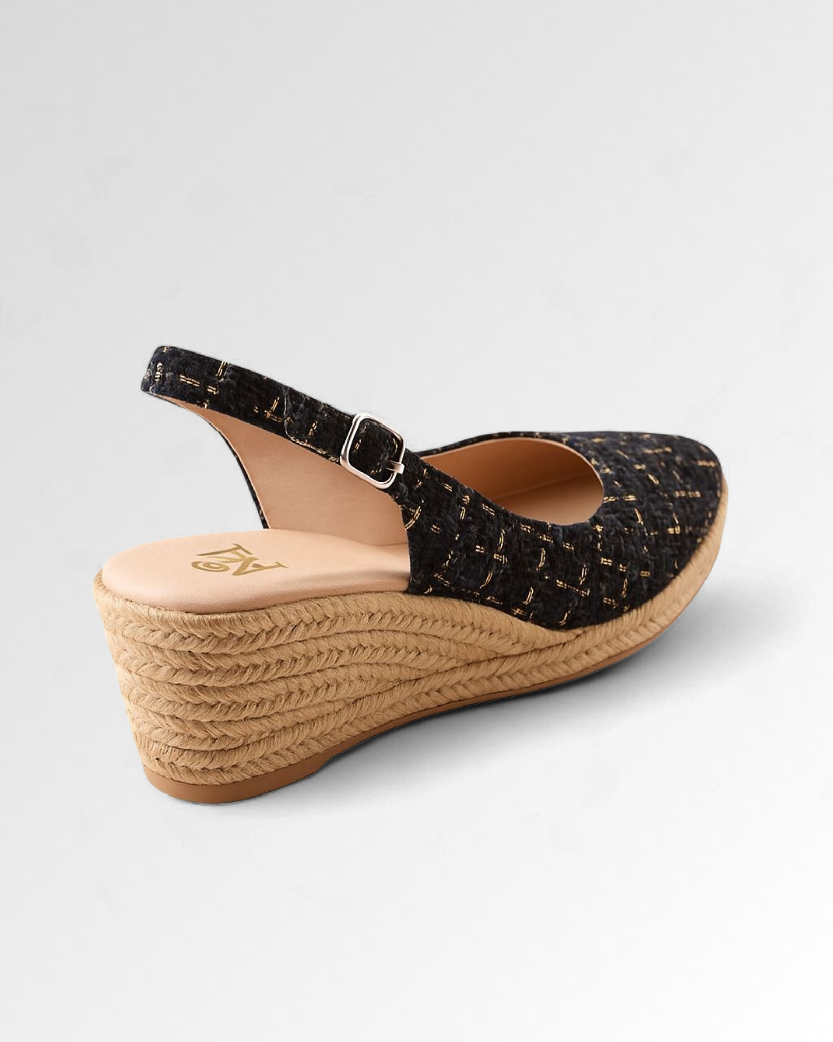 L'Atelier Slingback Wdge - La Tweed