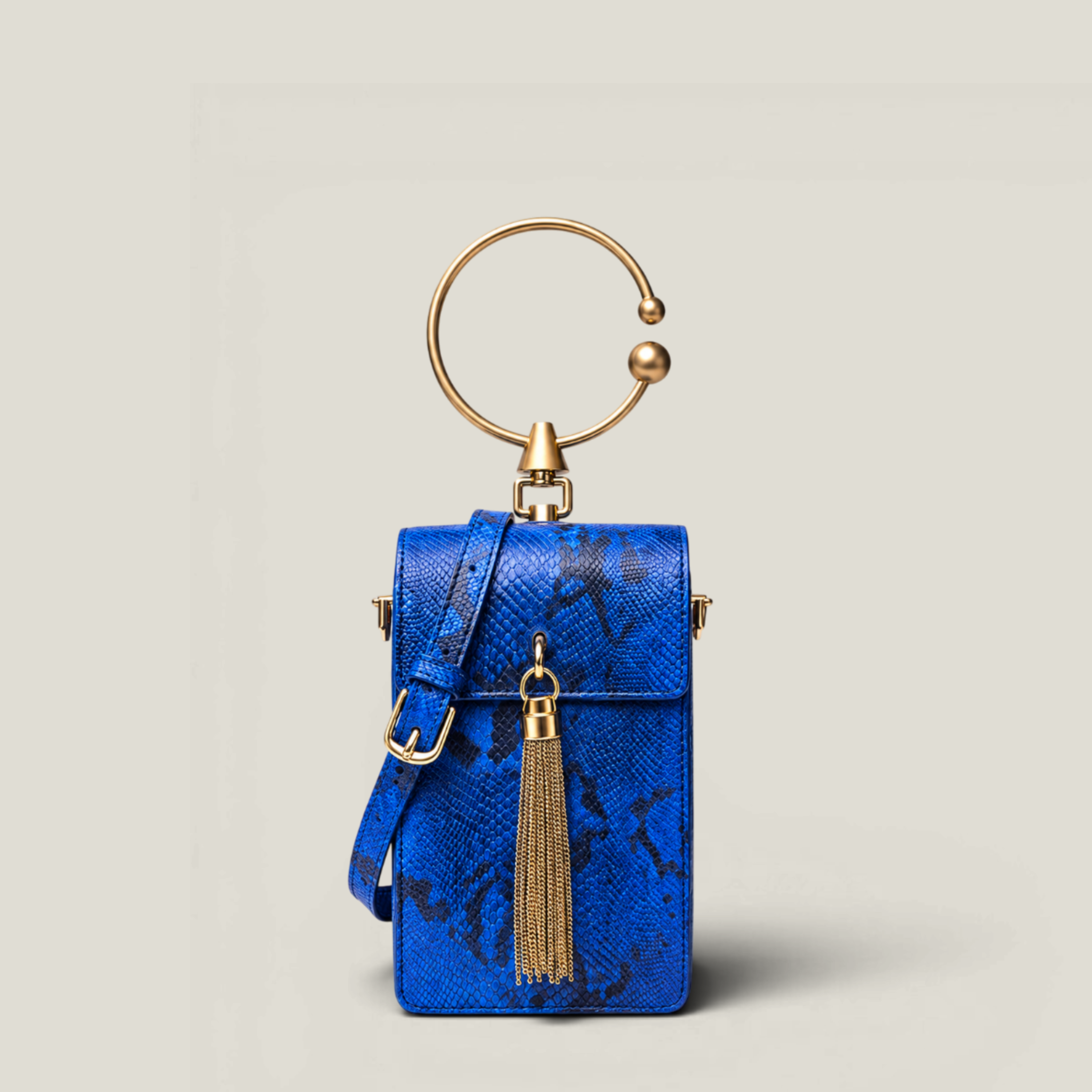 Petite Serpentina En Cowhide