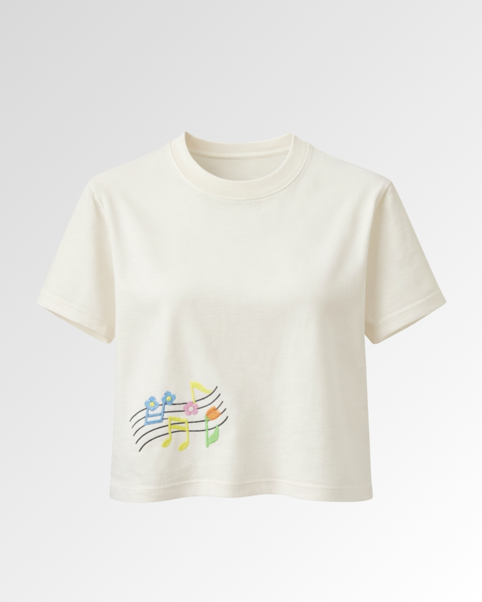 Harmony Stitch Embroidered Tee