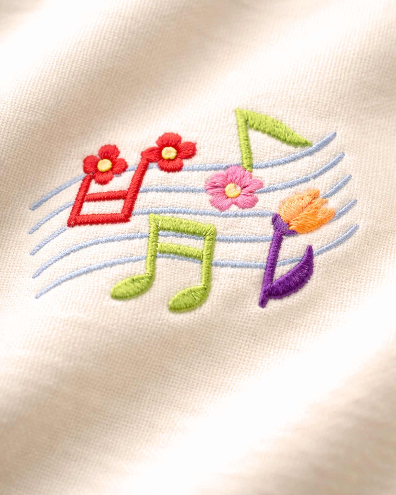 Harmony Stitch Embroidered Tee