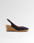 L'Atelier Slingback Wdge - La Tweed