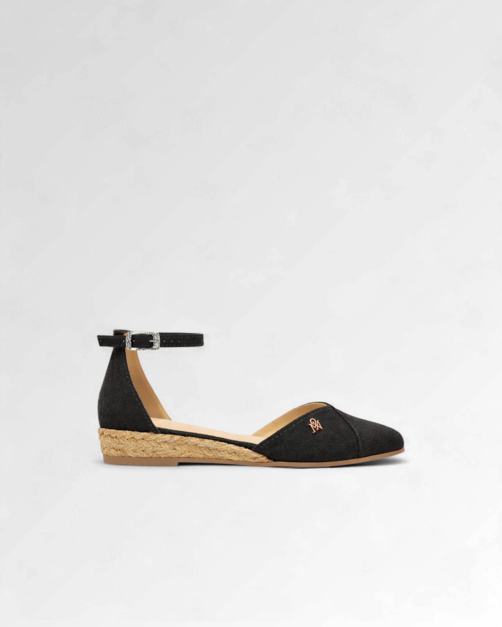 High-Strap Demi Flat