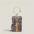 Petite Serpentina En Cowhide