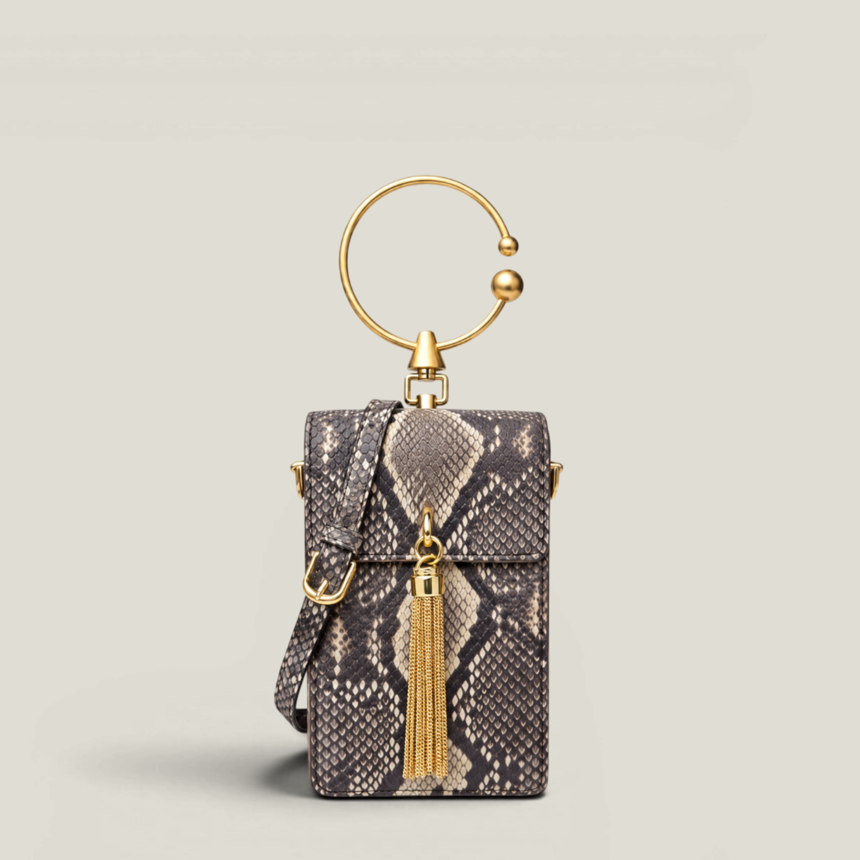 Petite Serpentina En Cowhide