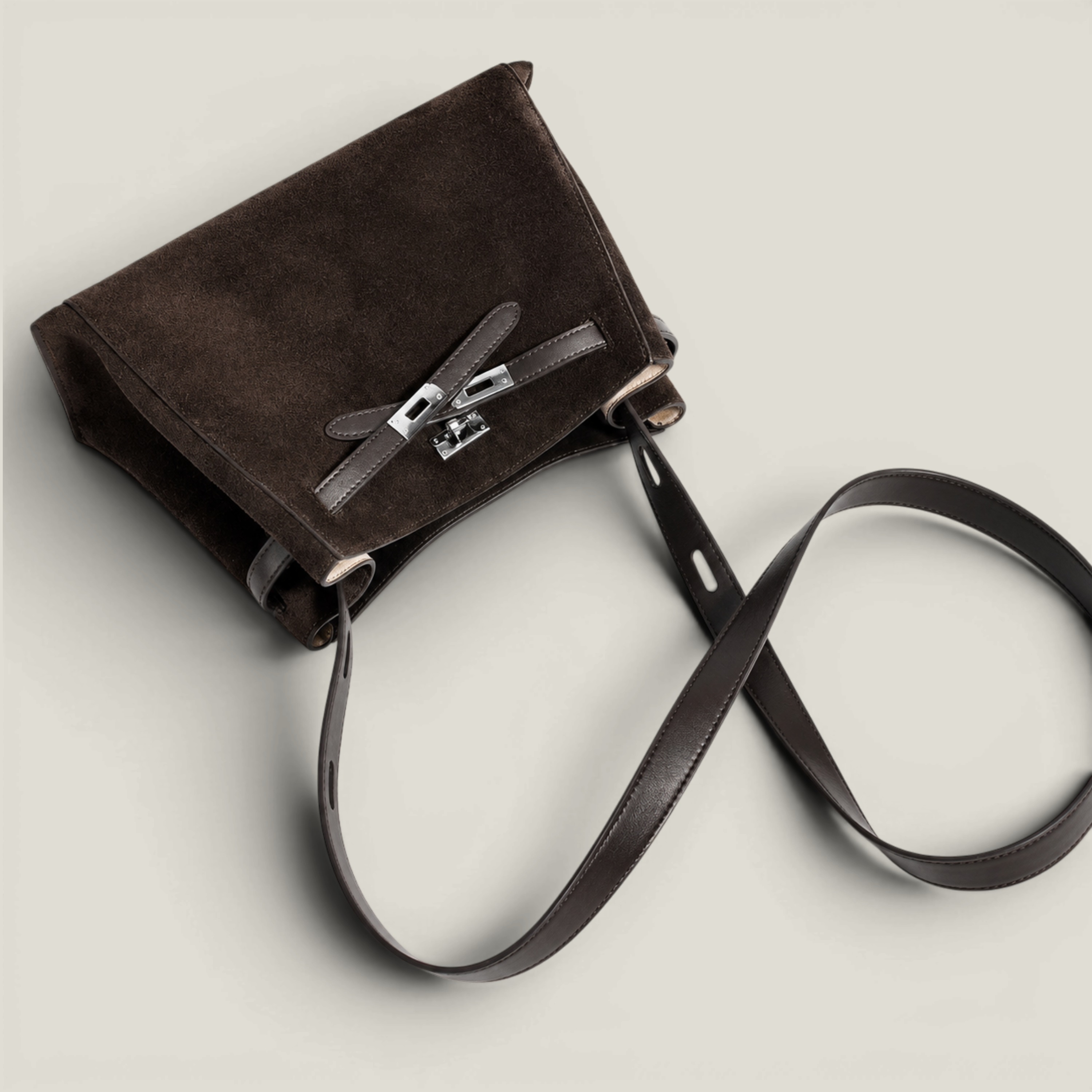 Le Mini Suede Bag