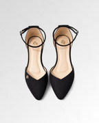 High-Strap Demi Flat