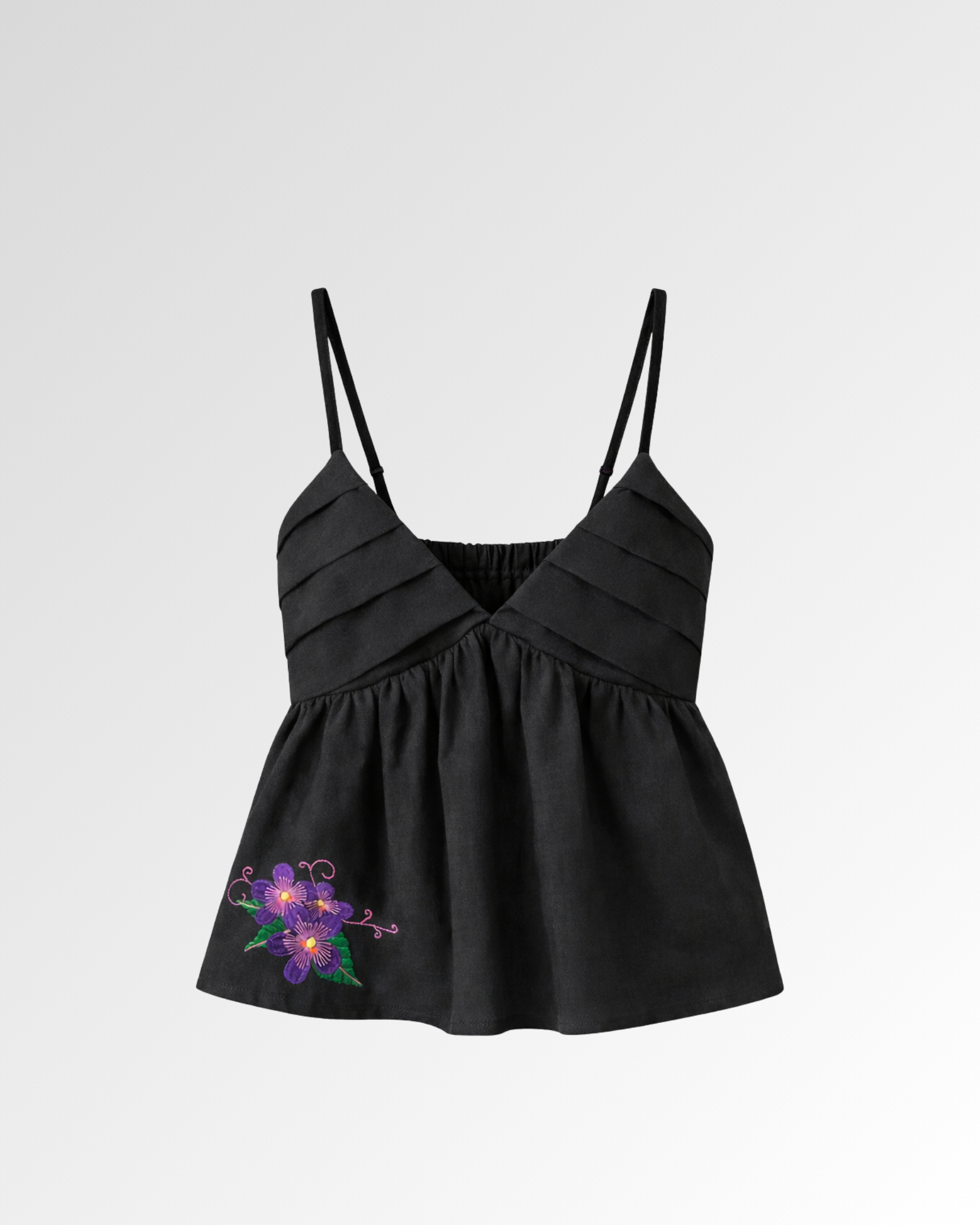 Linen Babydoll Camisole