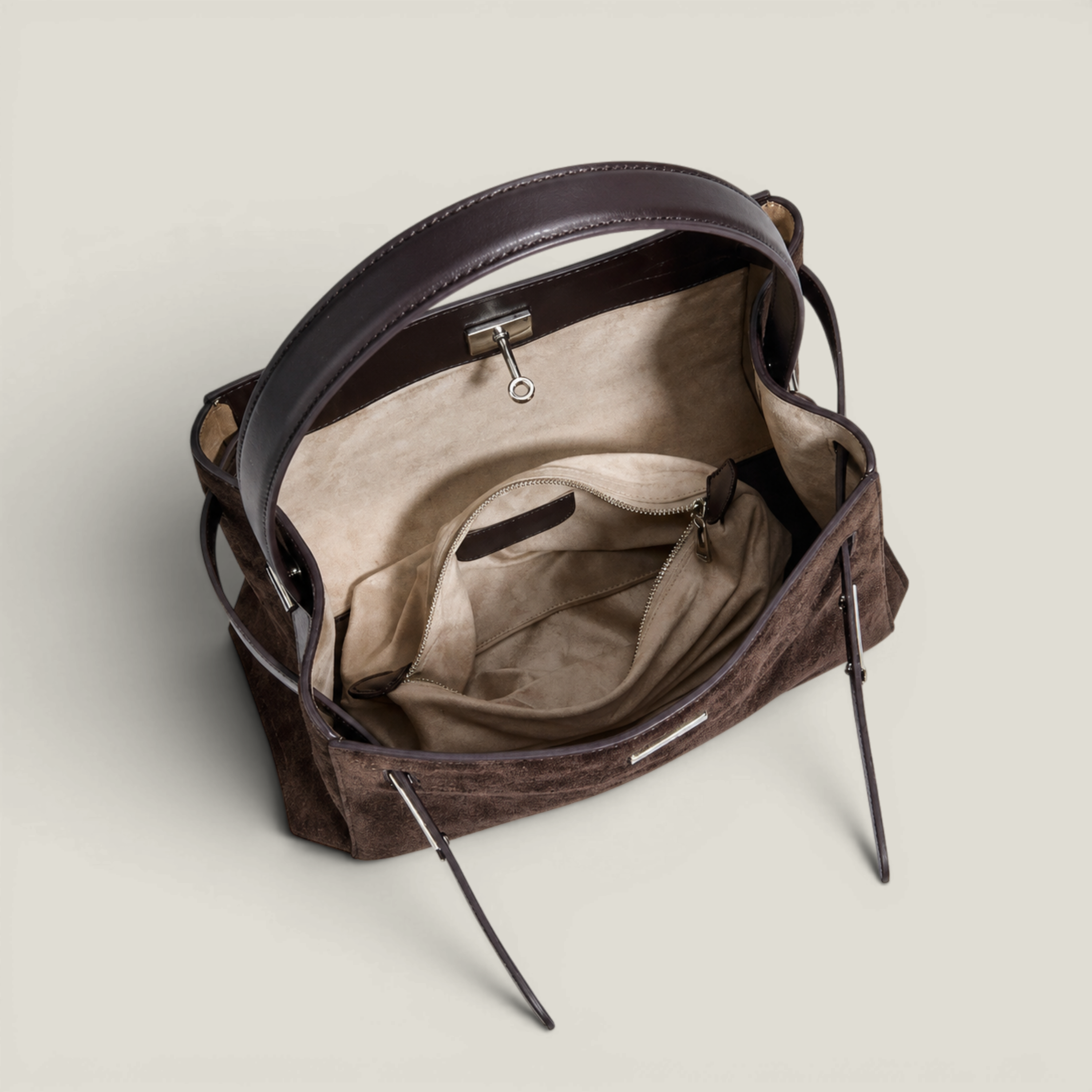 Le Mini Suede Bag