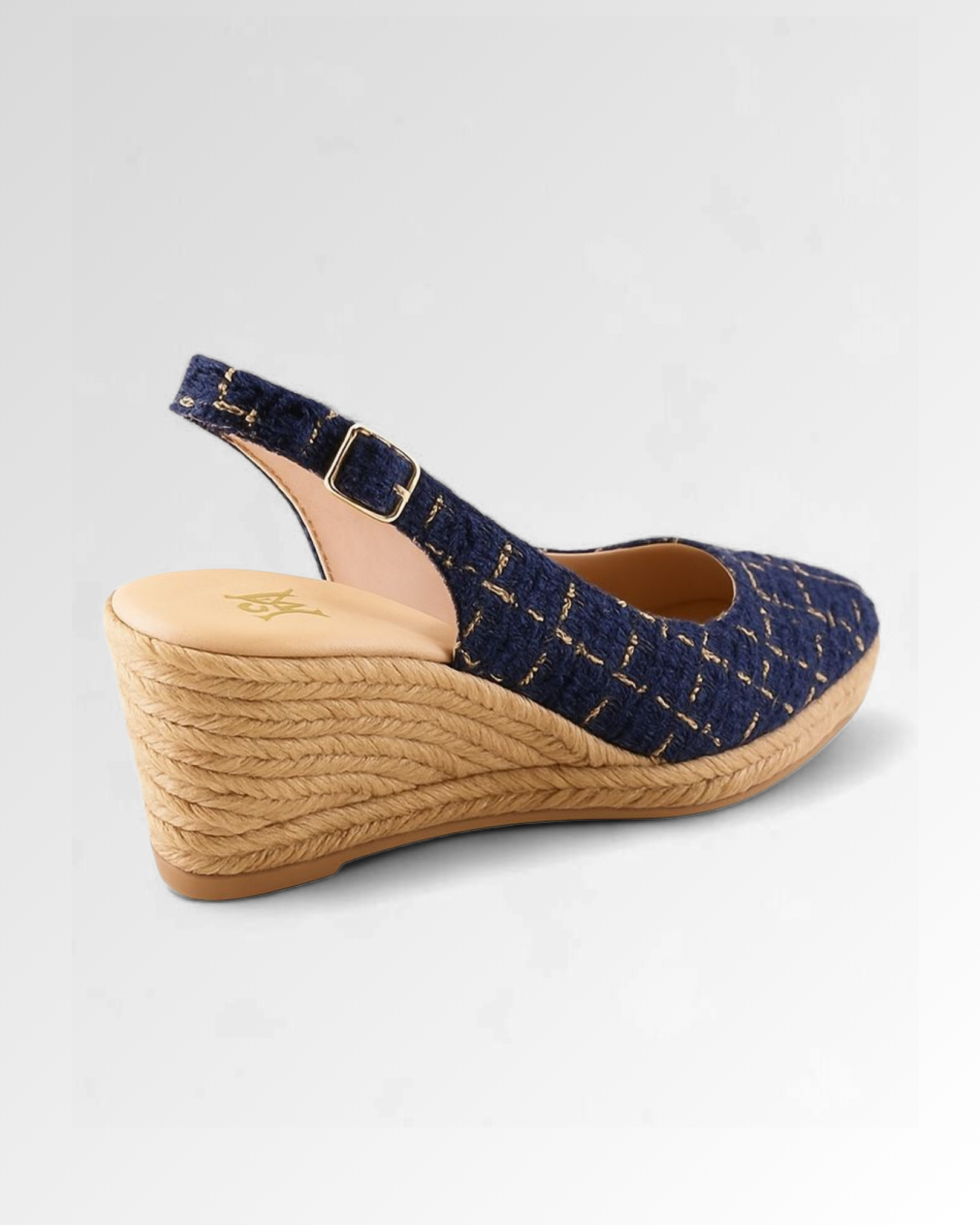L'Atelier Slingback Wdge - La Tweed