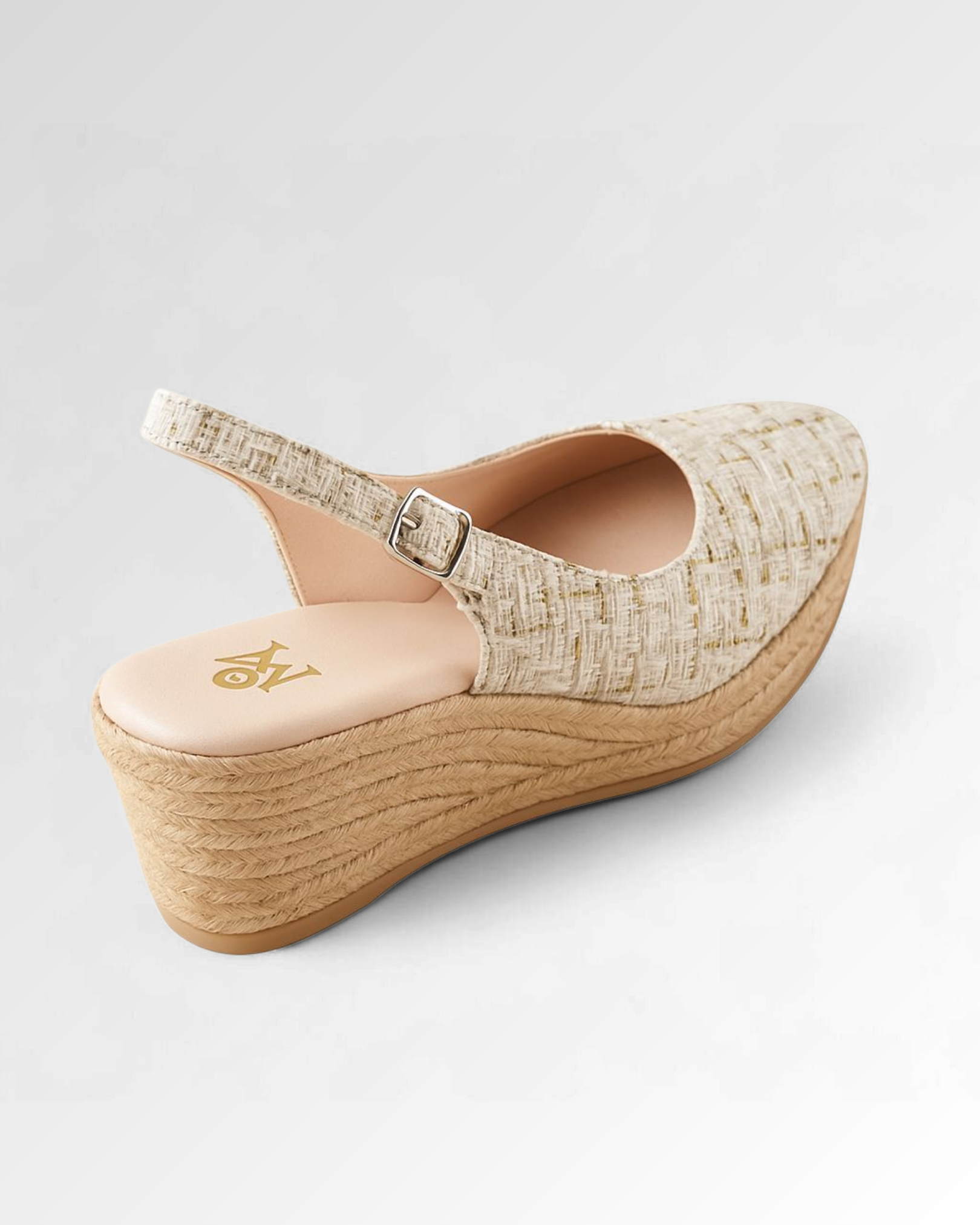 L'Atelier Slingback Wdge - La Tweed