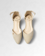 High-Strap Demi Flat