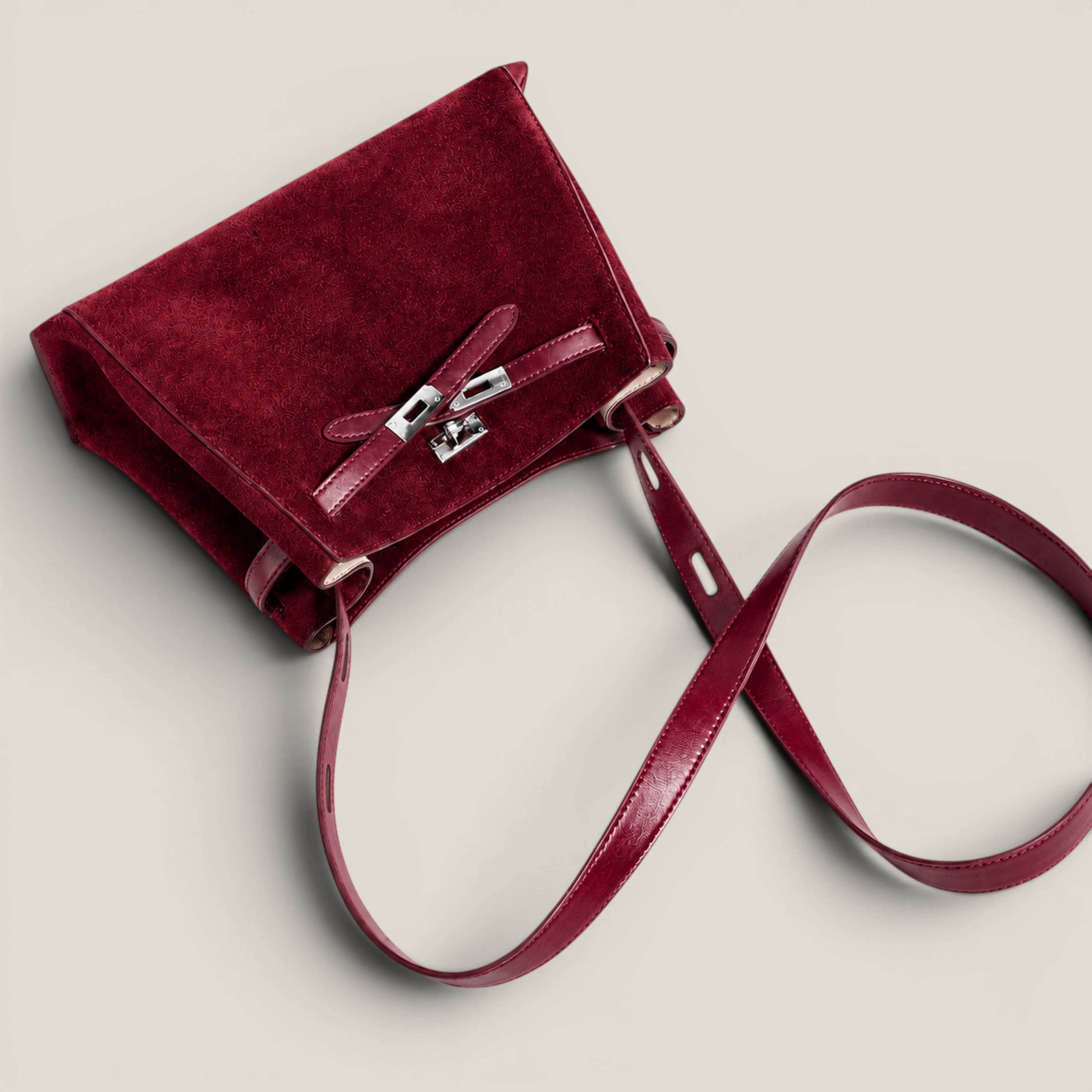 Le Mini Suede Bag