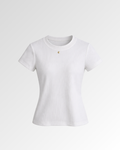 Ribbed Knit Tee