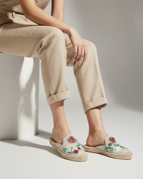 Espadrille Mules