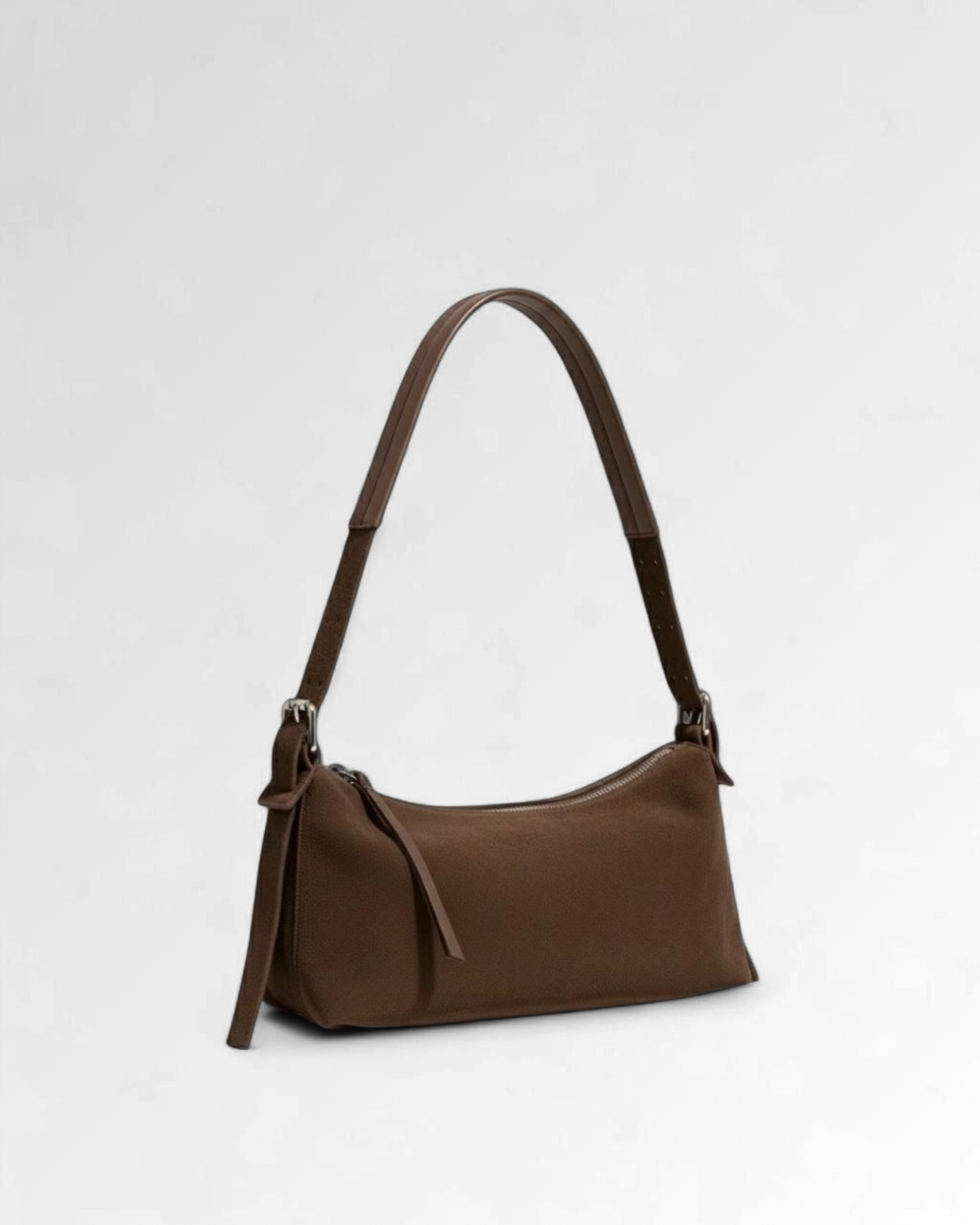 Suede Baguette