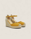 CLASSIQUE ÉLEVÉE - LOW-STRAP WOVEN TOE WEDGE