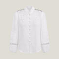 Embroidered Pure Linen Full Sleeve