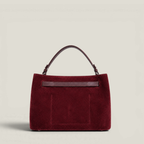 Versa-Carry Top Handle Bag in Suede