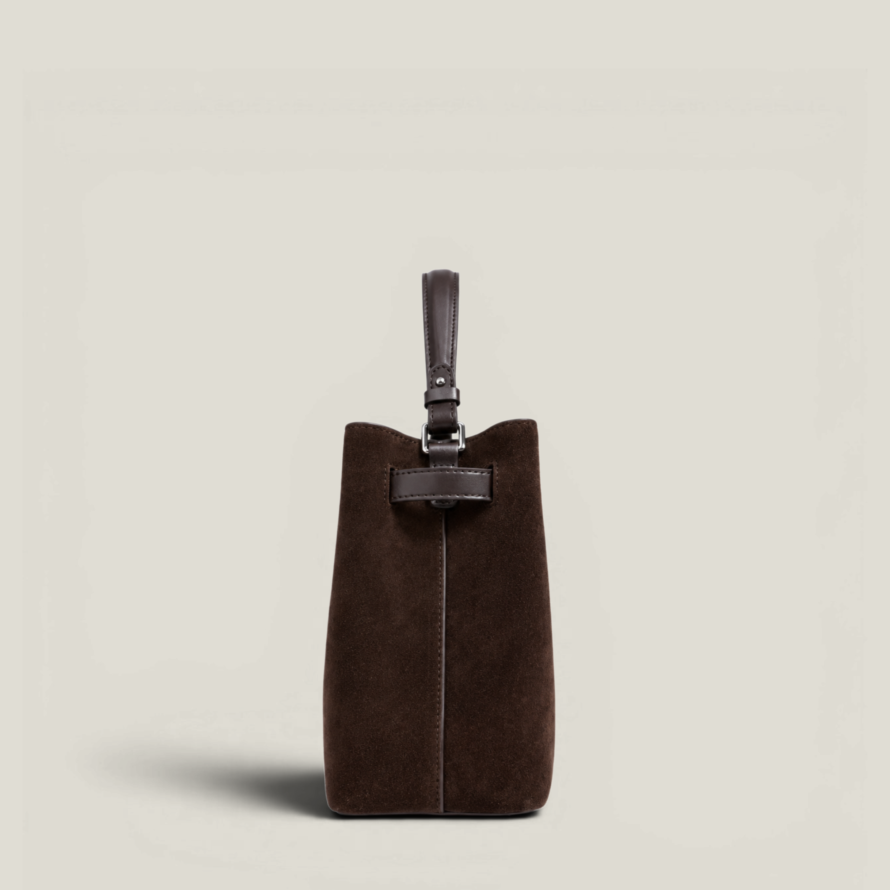 Versa-Carry Top Handle Bag in Suede