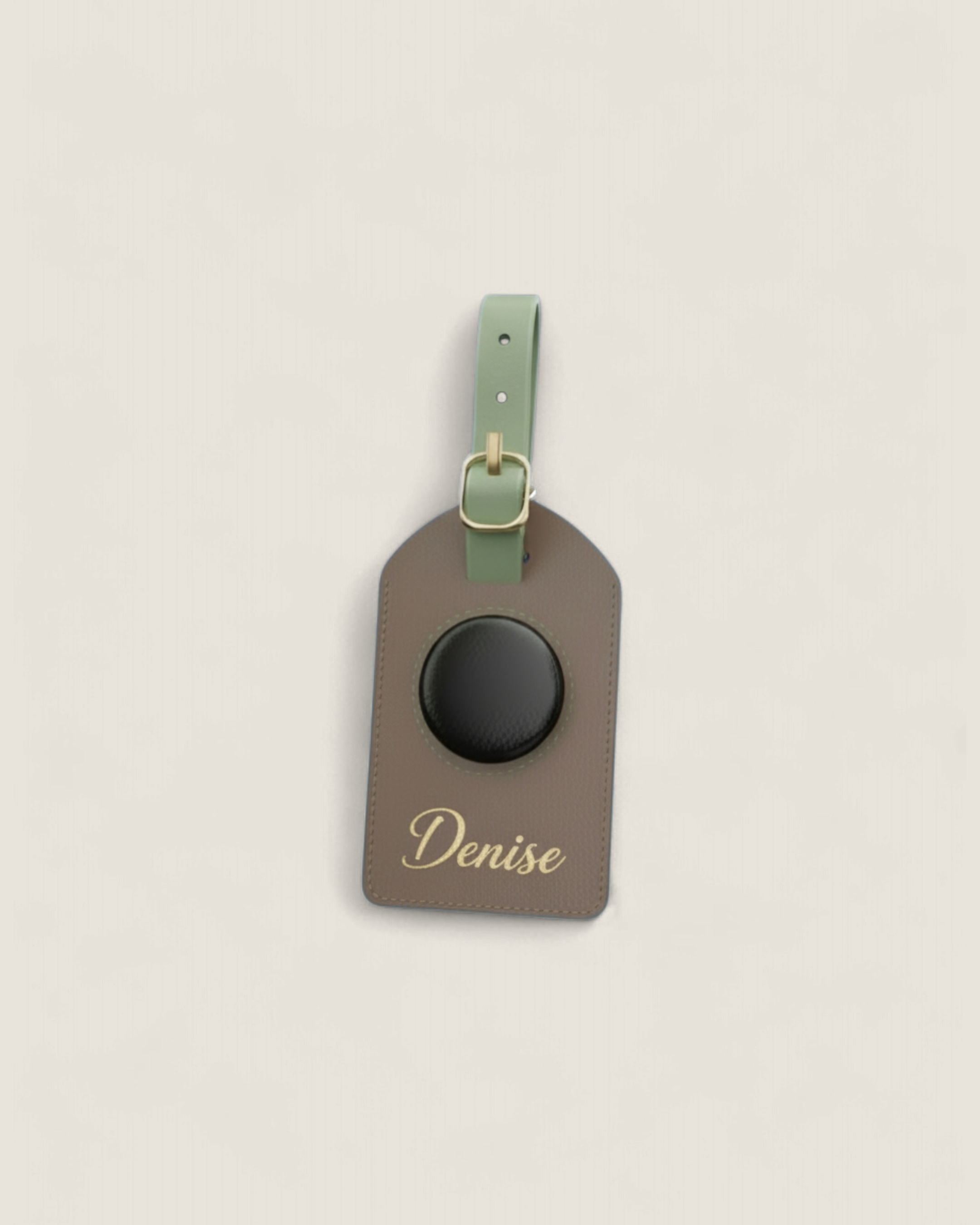 Monogrammed Smart Travel Tag