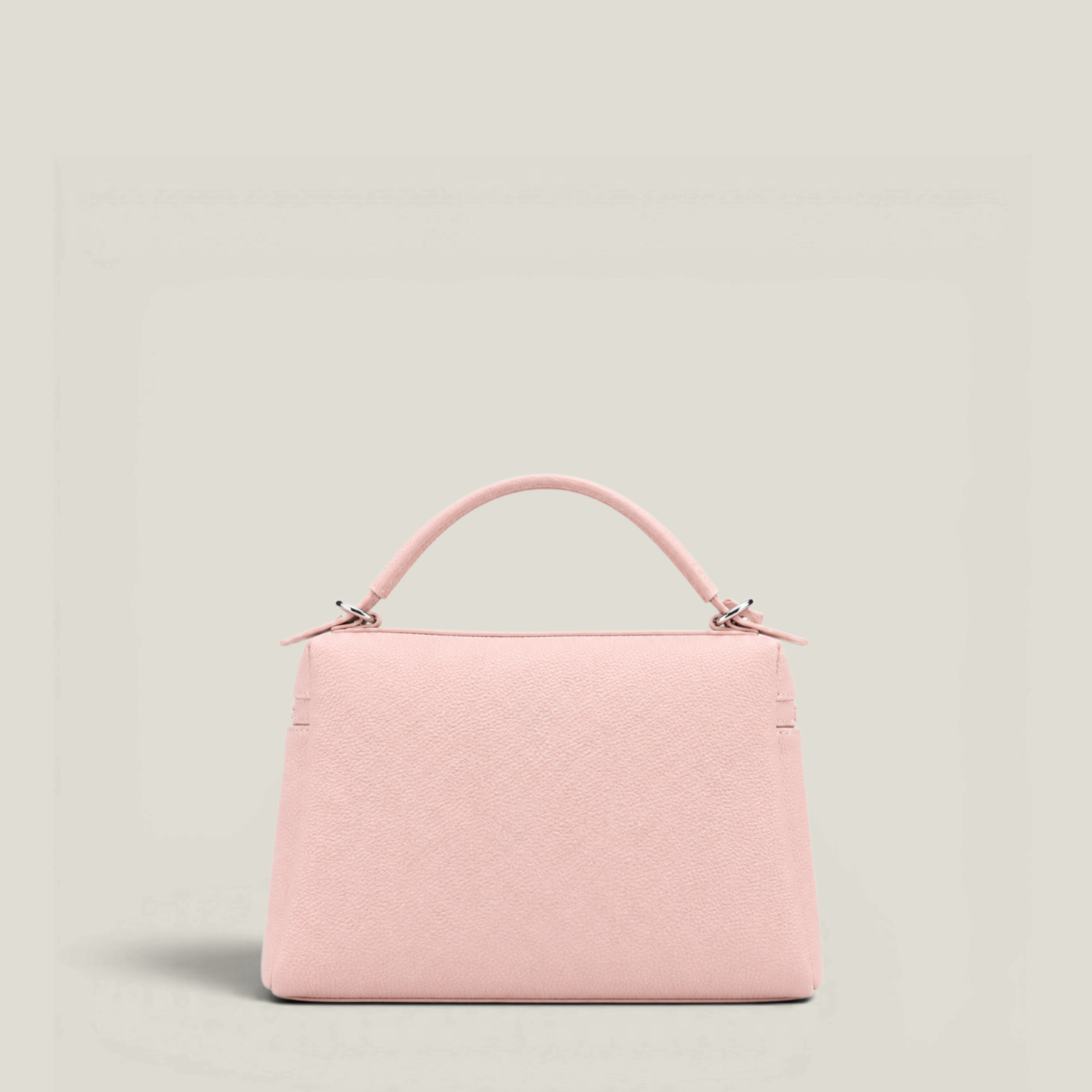 Le Zip-Top Pebbled Bag