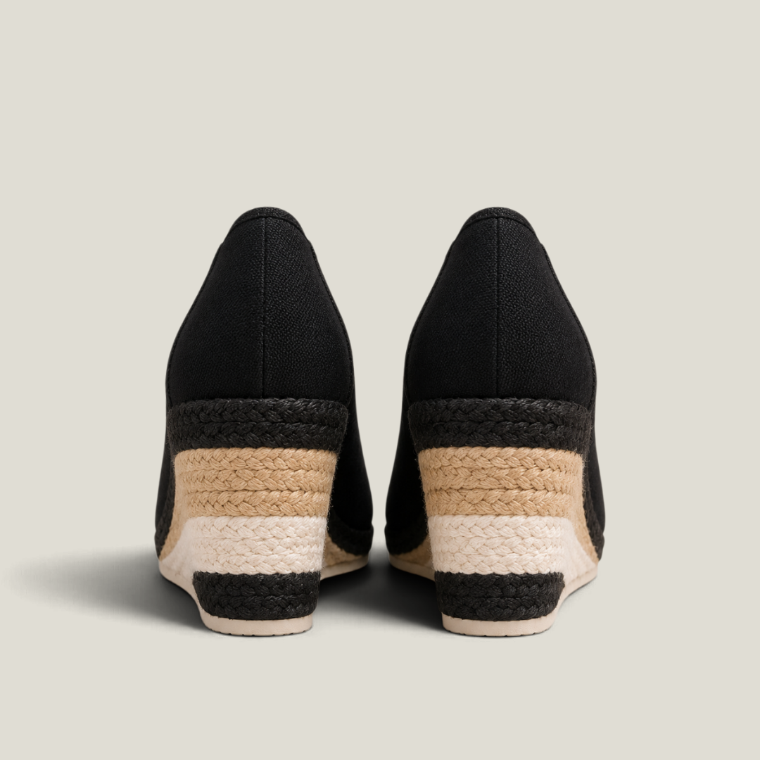 Espadrille Wedge Fleurie