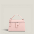 Le Zip-Top Pebbled Bag