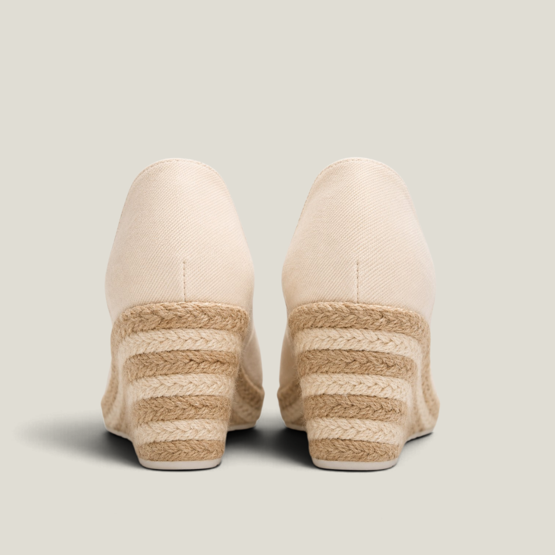 Espadrille Wedge Fleurie