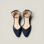 High-Strap Demi Flat