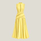 Lace-Trim Dress
