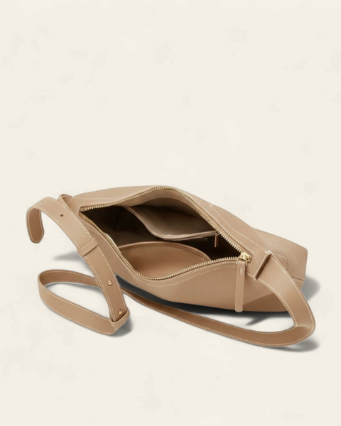 Palma Daily Hobo in Pebbled Cowhide Leather