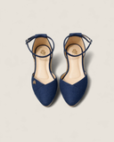 High-Strap Demi Flat