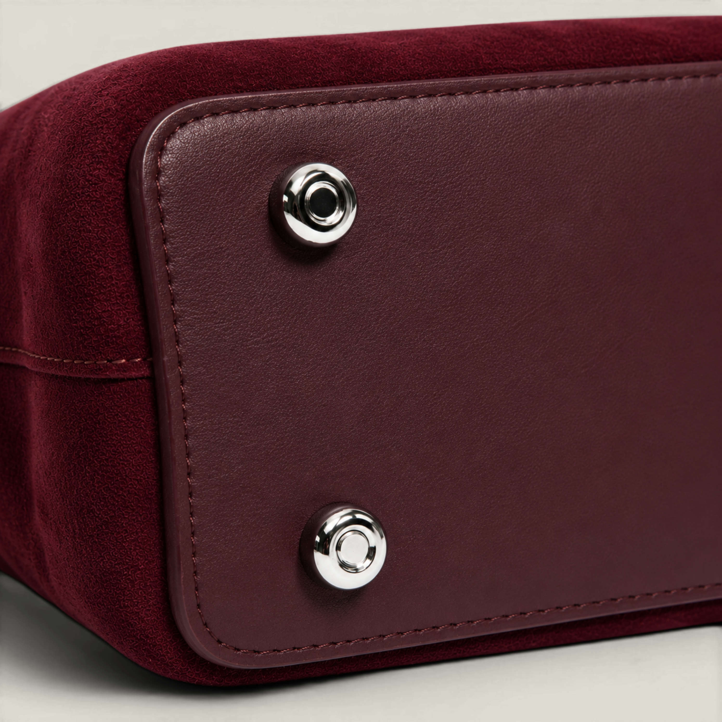 Versa-Carry Top Handle Bag in Suede