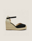 CLASSIQUE ÉLEVÉE - LOW-STRAP WOVEN TOE WEDGE