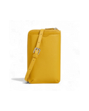 Palermo Leather Phonebag - Marigold