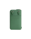 Palermo Leather Phonebag - Olive Cuir