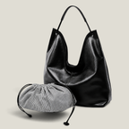 Vegetable-Tanned Hobo Bag